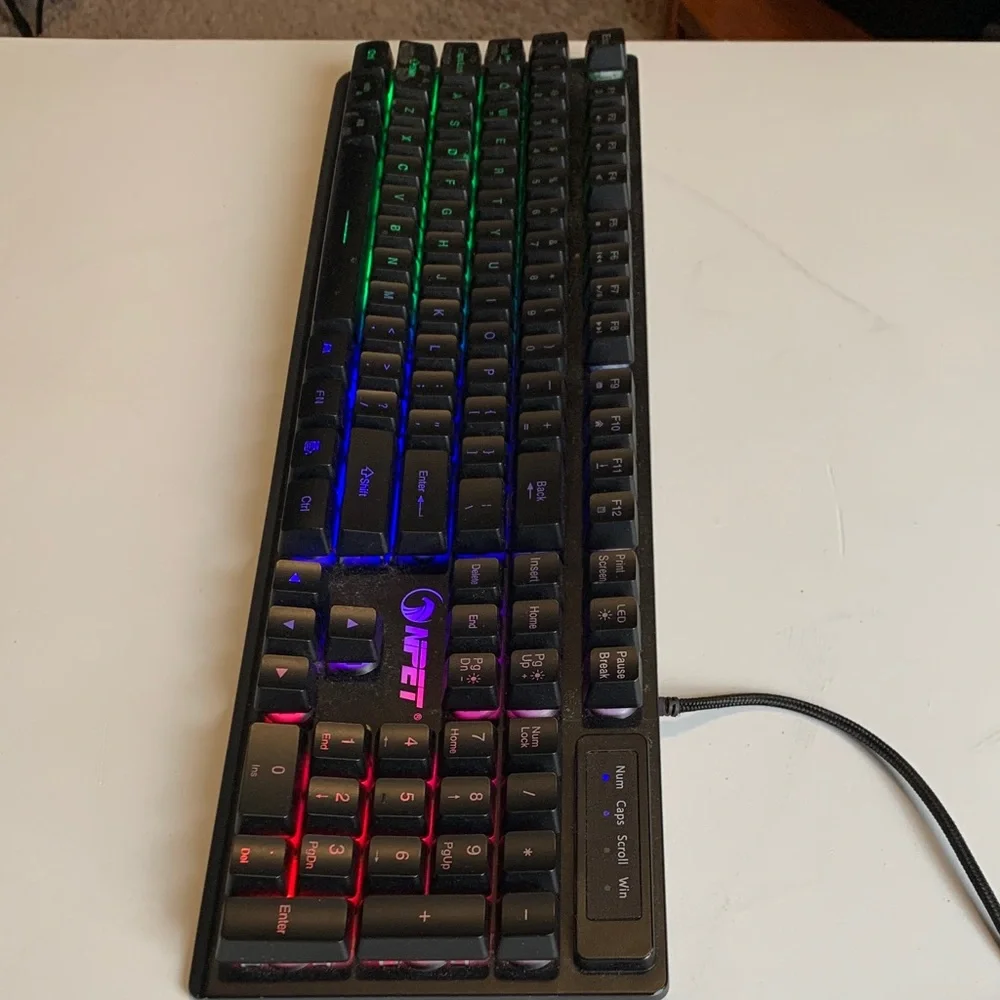 RGB Gaming Keyboard - Black